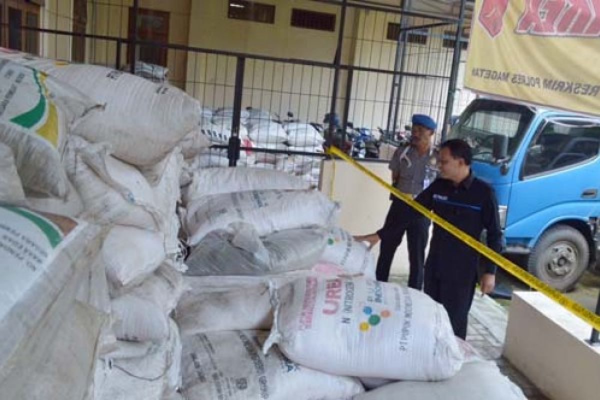 Kodim Ngawi Amankan 11 Ton Pupuk Bersubsidi