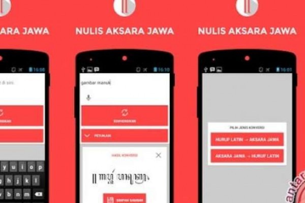 Kini Hadir Aplikasi Aksara Jawa Lestarikan Budaya Indonesia