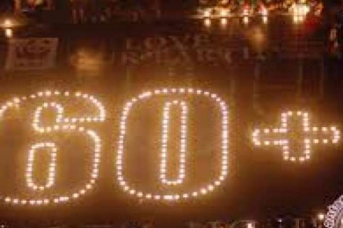 WWF Gelar "Earth Hour" Di Pekanbaru