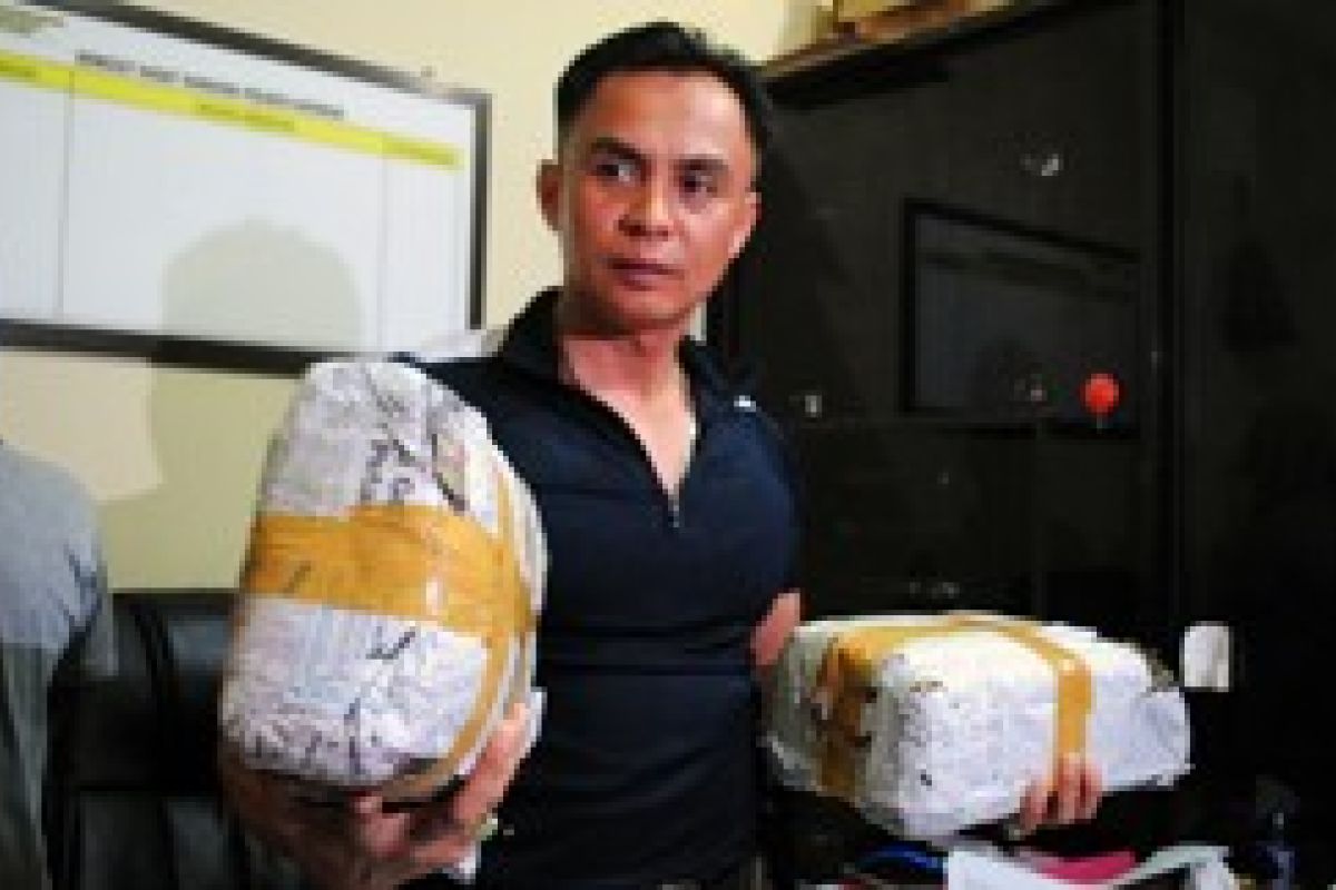 Polres Karimun Selidiki Pemilik 5 Kilo Ganja