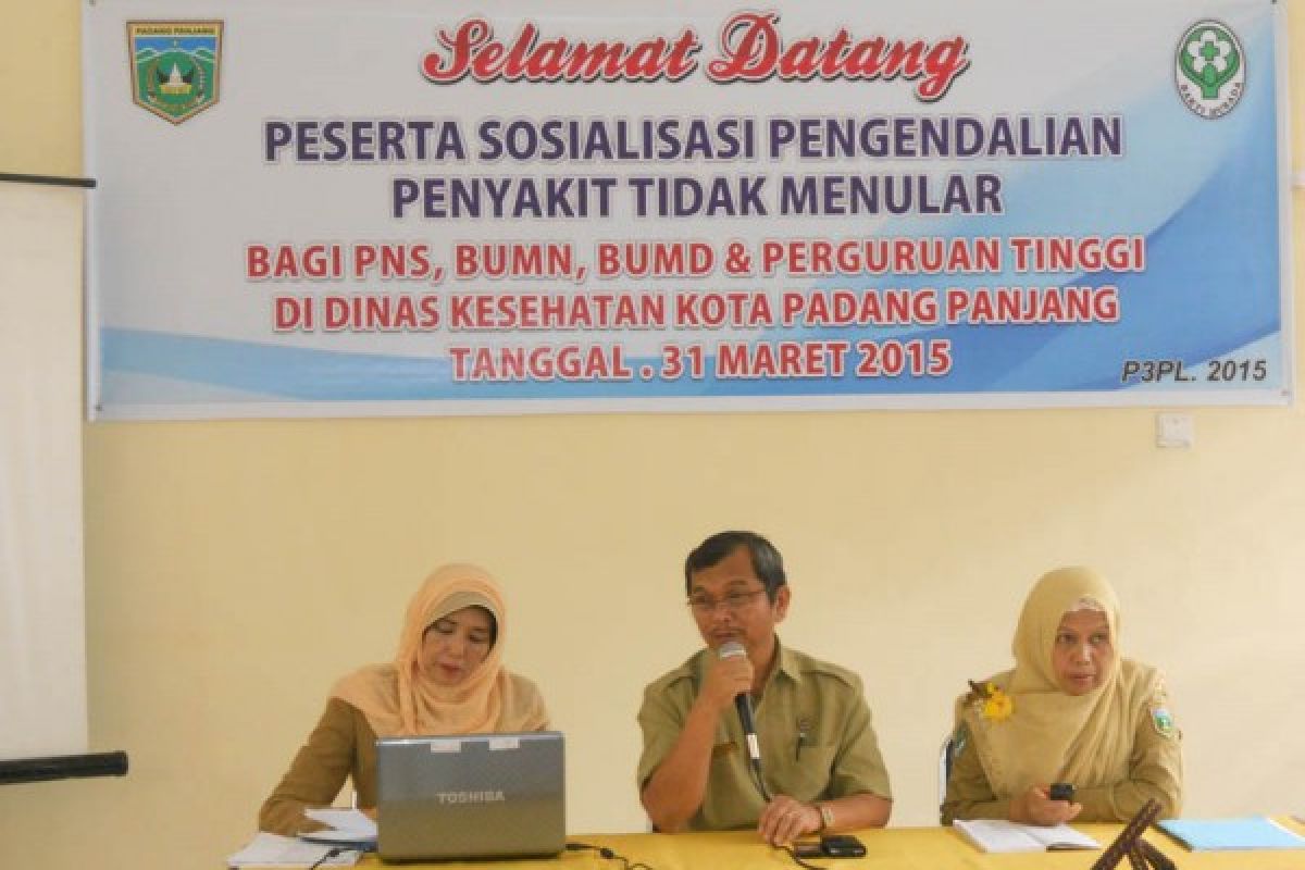 Dinkes Padang Panjang Lakukan Percepatan Pengendalian PTM