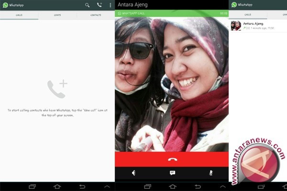 Fitur Panggilan Suara WhatsApp Kini Hadir di Android