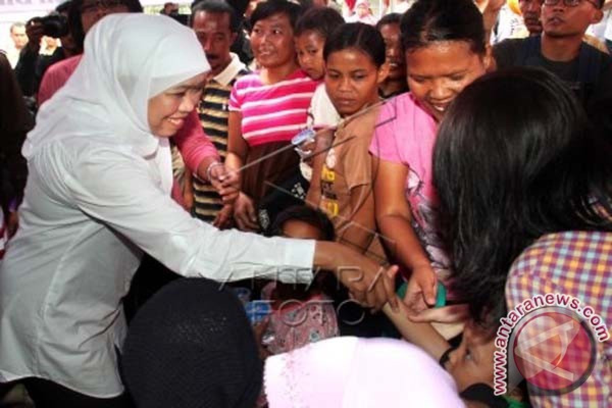 Mensos Pantau Penyaluran PSKS di Serang