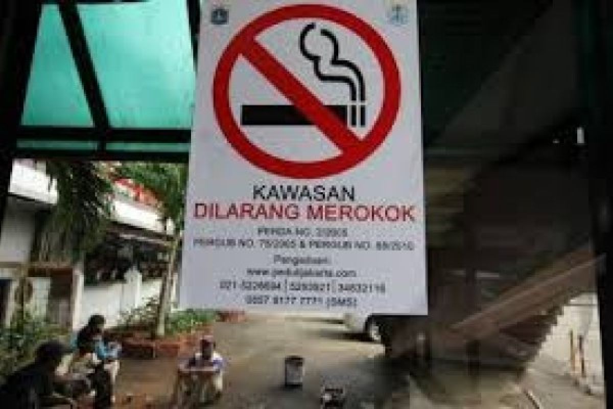 Larangan Merokok di Sejumlah Tempat Diberlakukan Akhir April