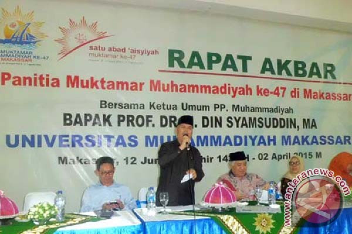 Muktamar Muhammadiyah di Makassar bahas enam agenda 