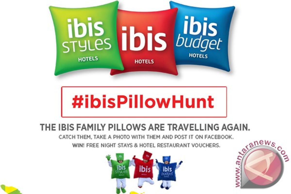 Ibis Pillow Hunt di acara Garuda Indonesia Travel Fair 