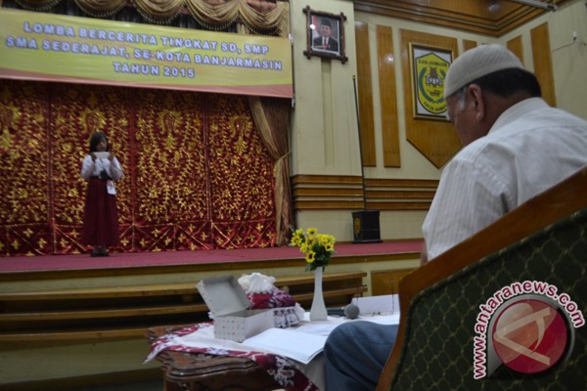 Perpustakaan Banjarmasin Gelar Lomba Bercerita