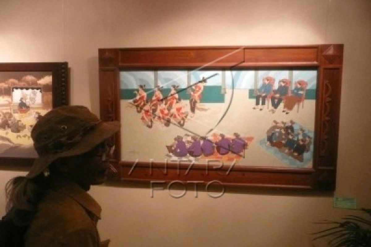 Pameran Lukisan  "Resound" Suarakan Kebersamaan Pelukis