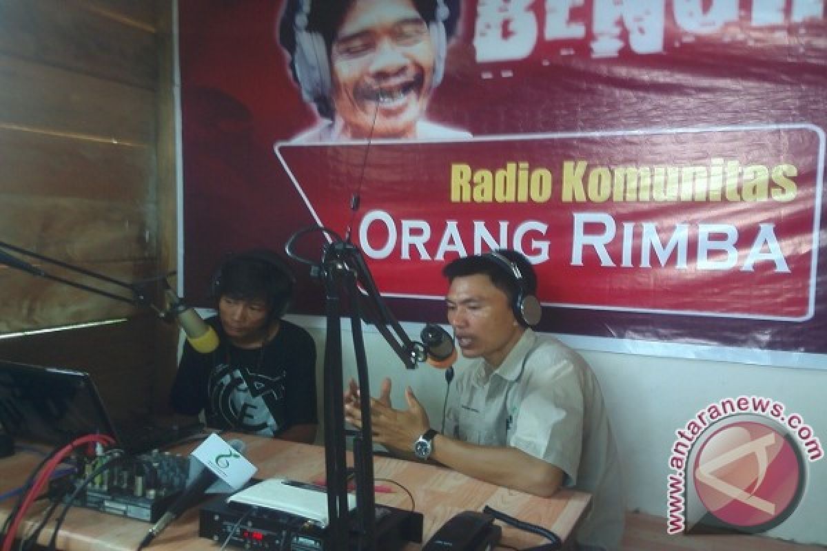 Radio Orang Rimba  sarana informasi di hutan