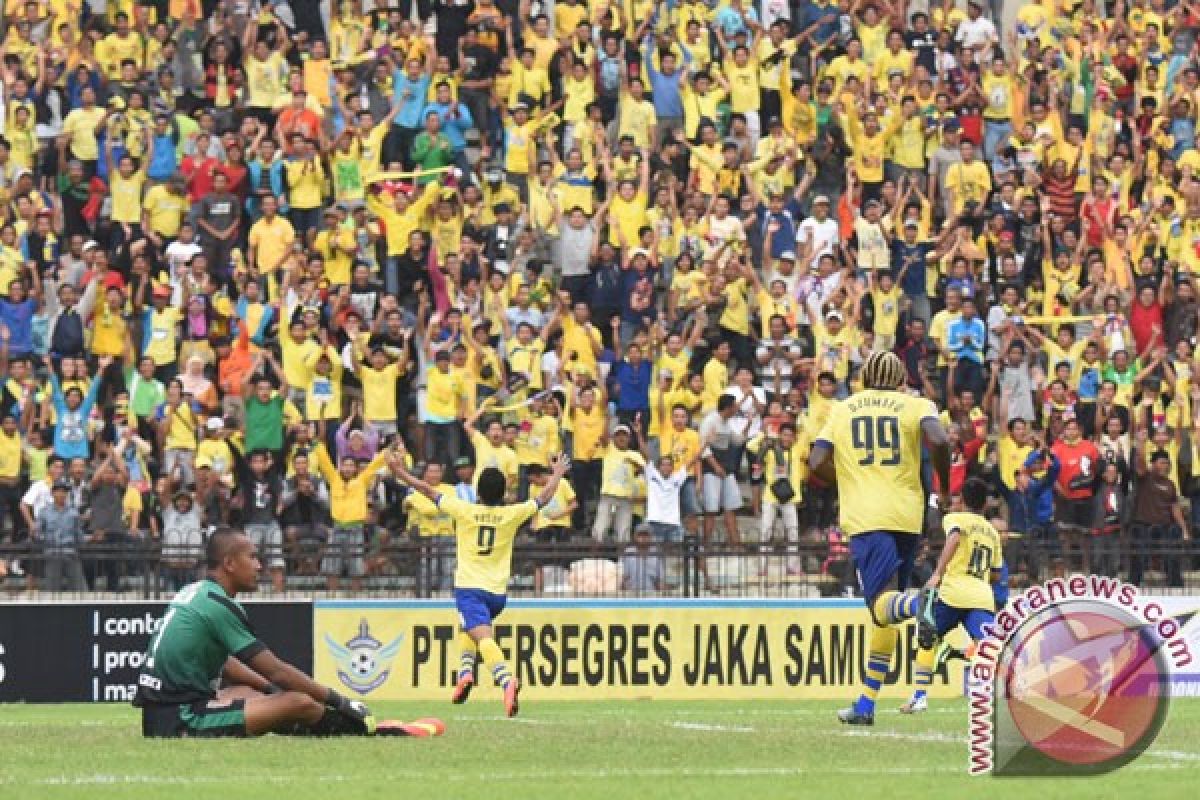 Persegres GU tundukkan Pusamania Borneo FC 2-1