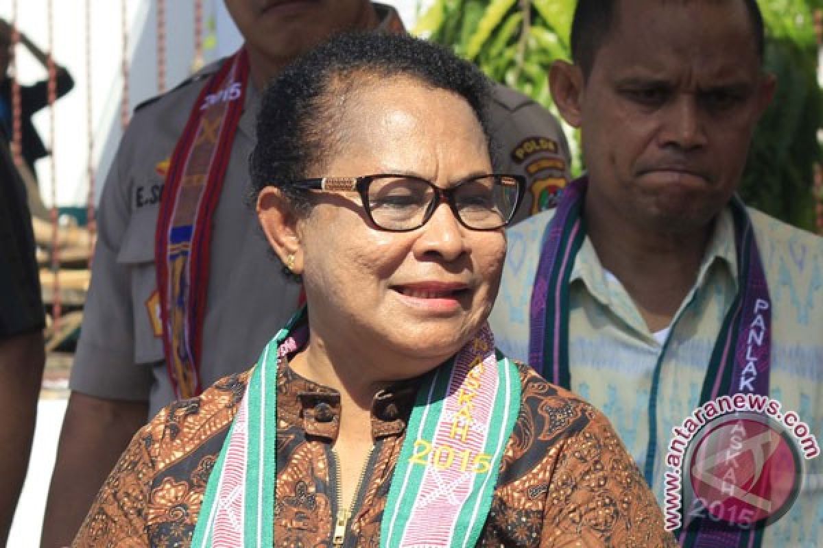 Menteri Yohana tinjau pelatihan TI bagi perempuan pelaku industri rumahan