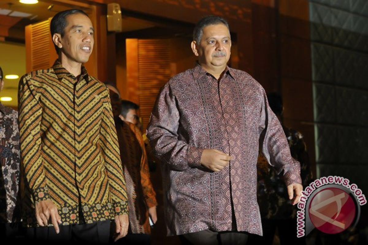 Presiden Jokowi resmikan pembangunan pembangkit listrik Sumatera