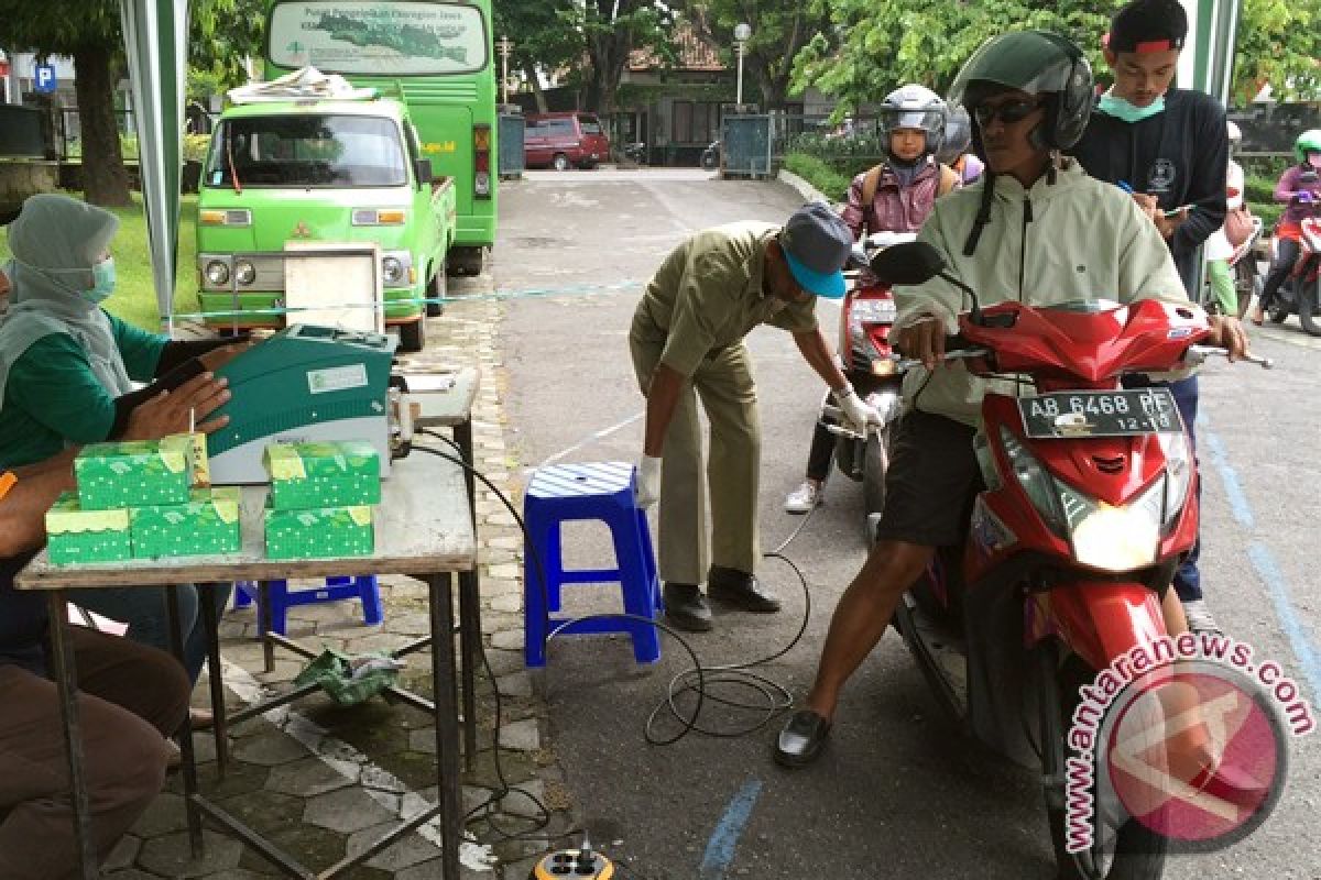 Kualitas udara yogyakarta dekati ambang batas