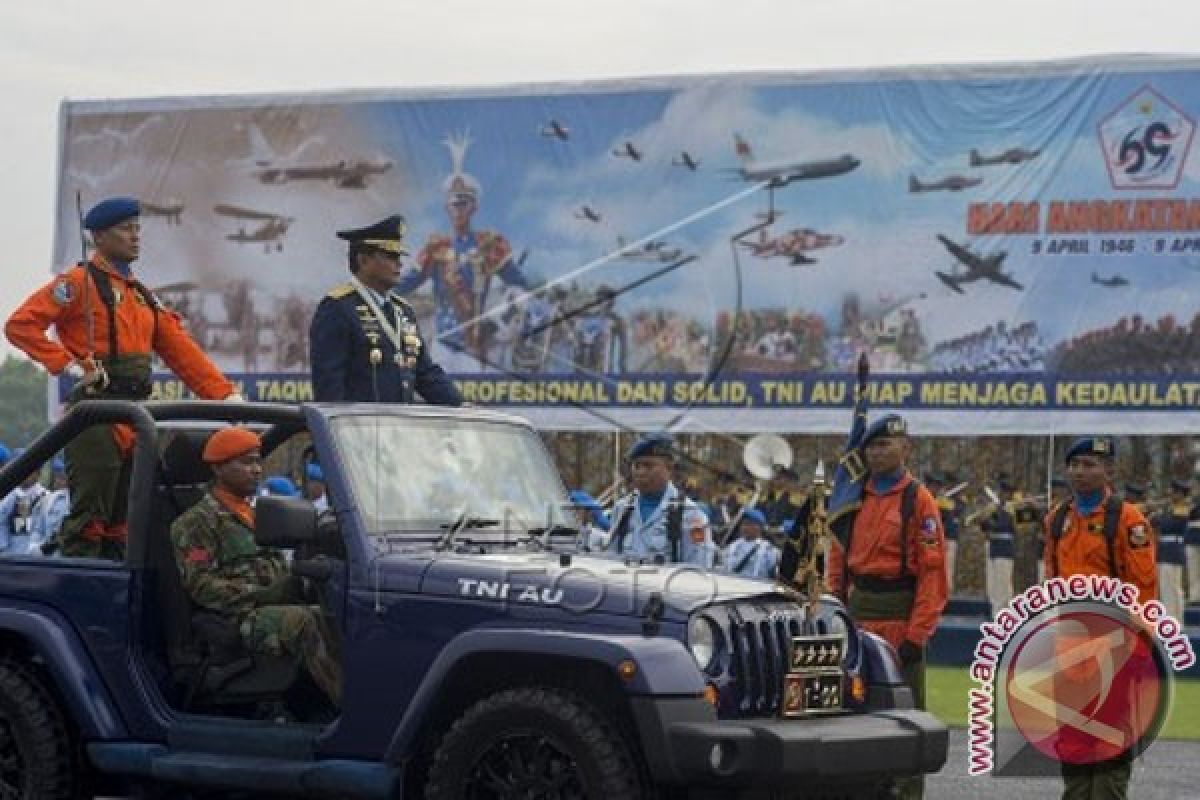 HUT ke-69 TNI AU Berlangsung Sederhana