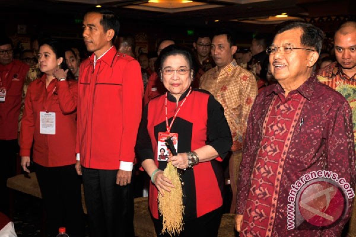 Presiden Jokowi hadiri kongres PDIP IV Bali