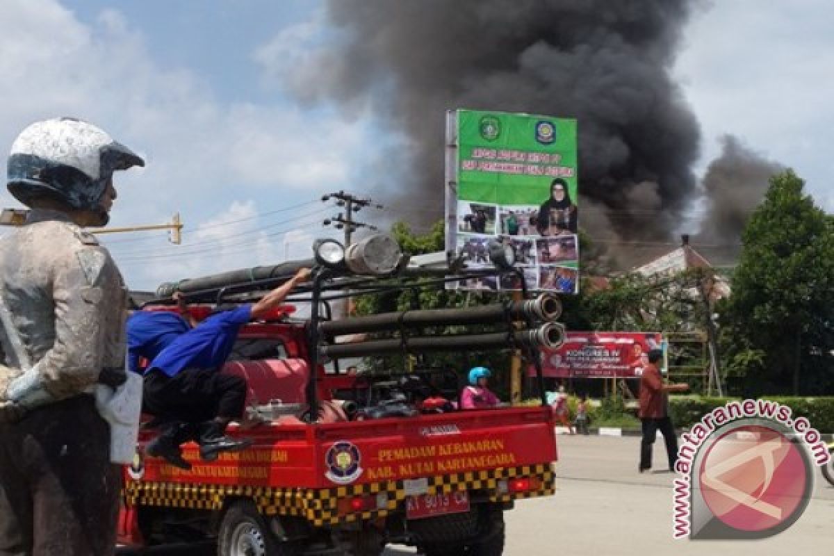 Kebakaran Hanguskan 11 Rumah di Kutai Kartanegara