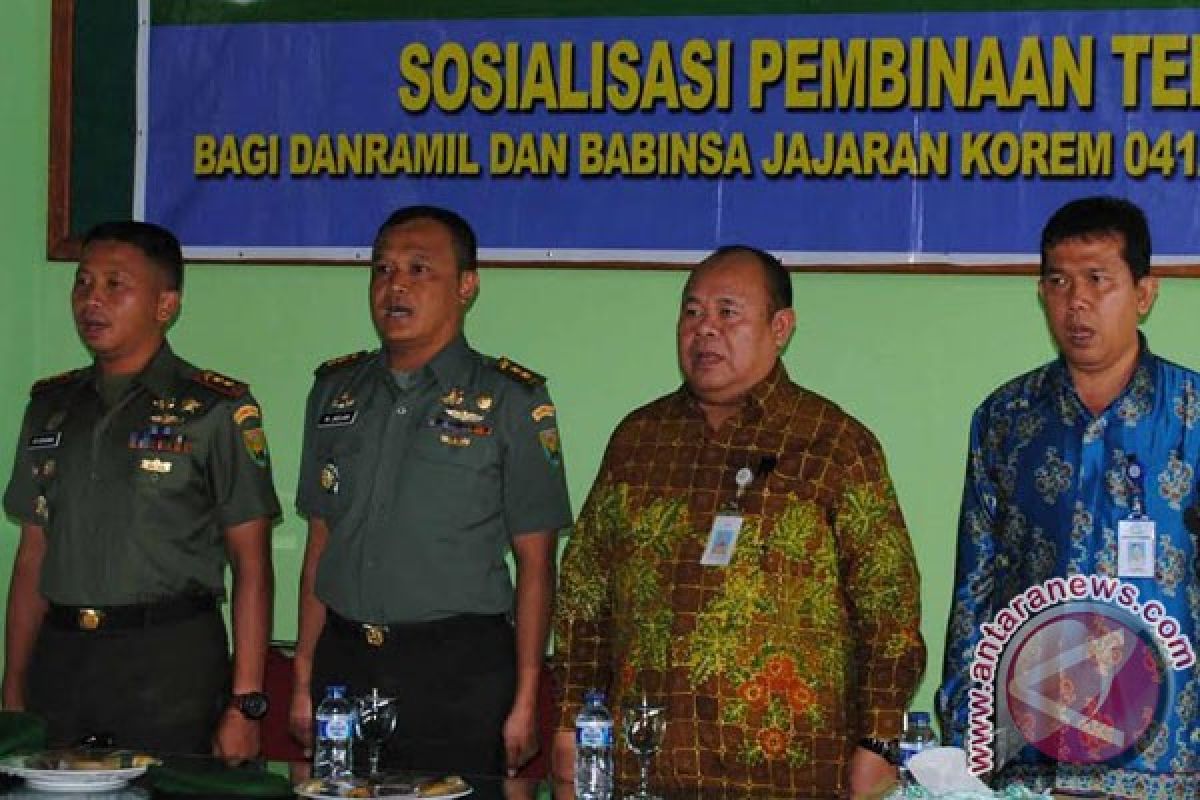 Seribu personel TNI mendapati pelatihan program kependudukan KB