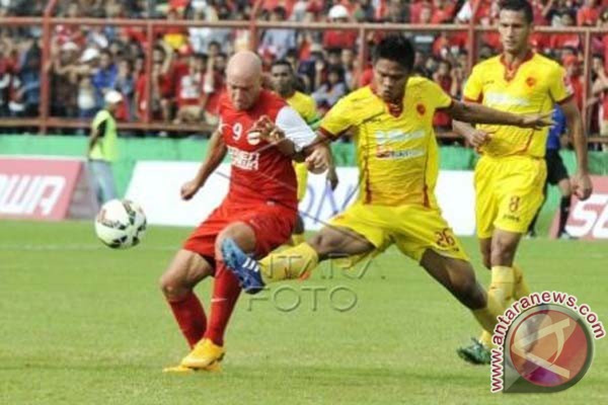 PSM bermain imbang 3-3 lawan Sriwijaya 