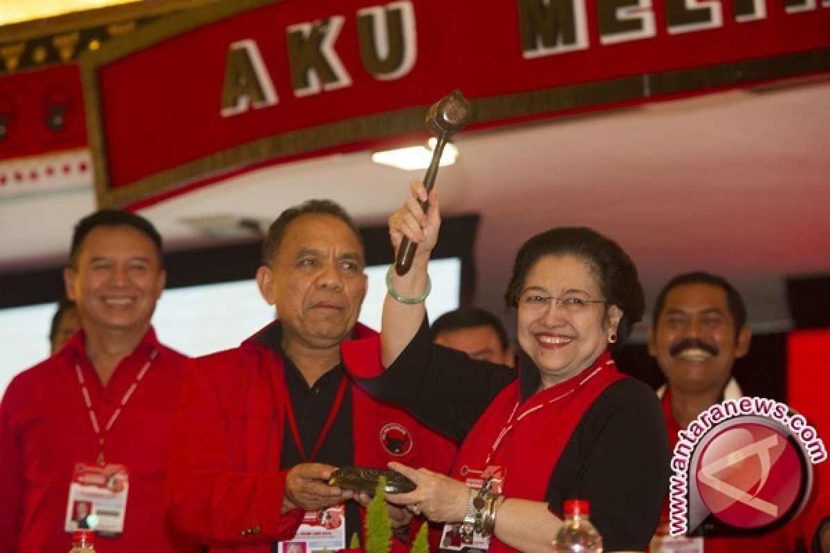 Megawati tutup Kongres IV PDI Perjuangan