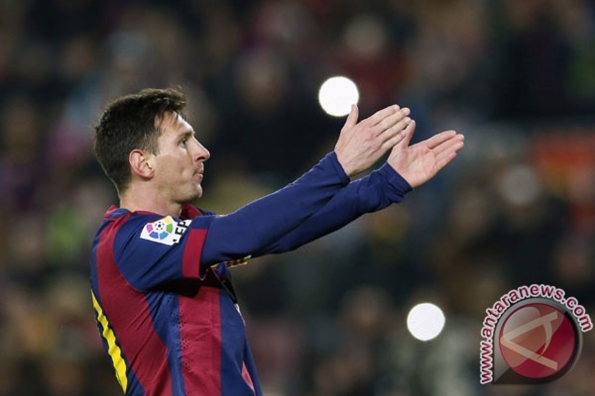 Messi bergabung dengan klub 100 gol Eropa