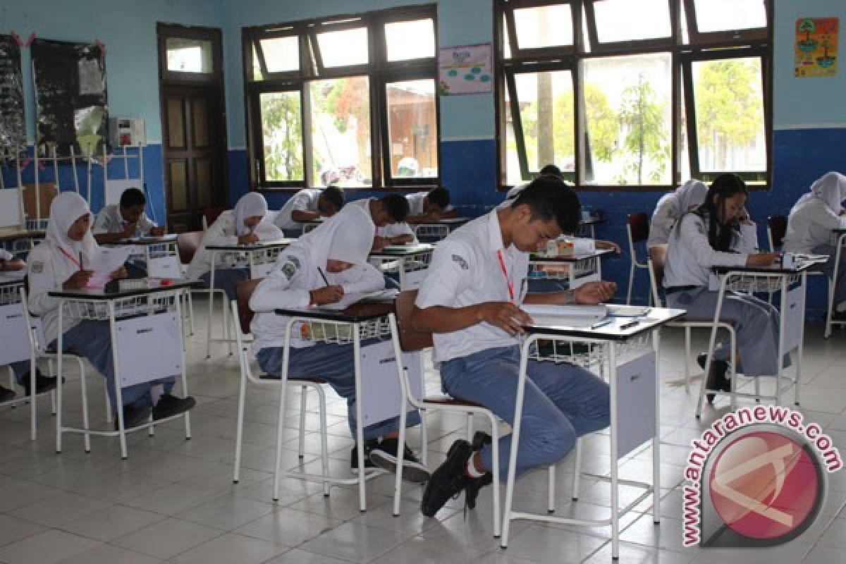 Peserta UN di Palu capai 8.168 siswa