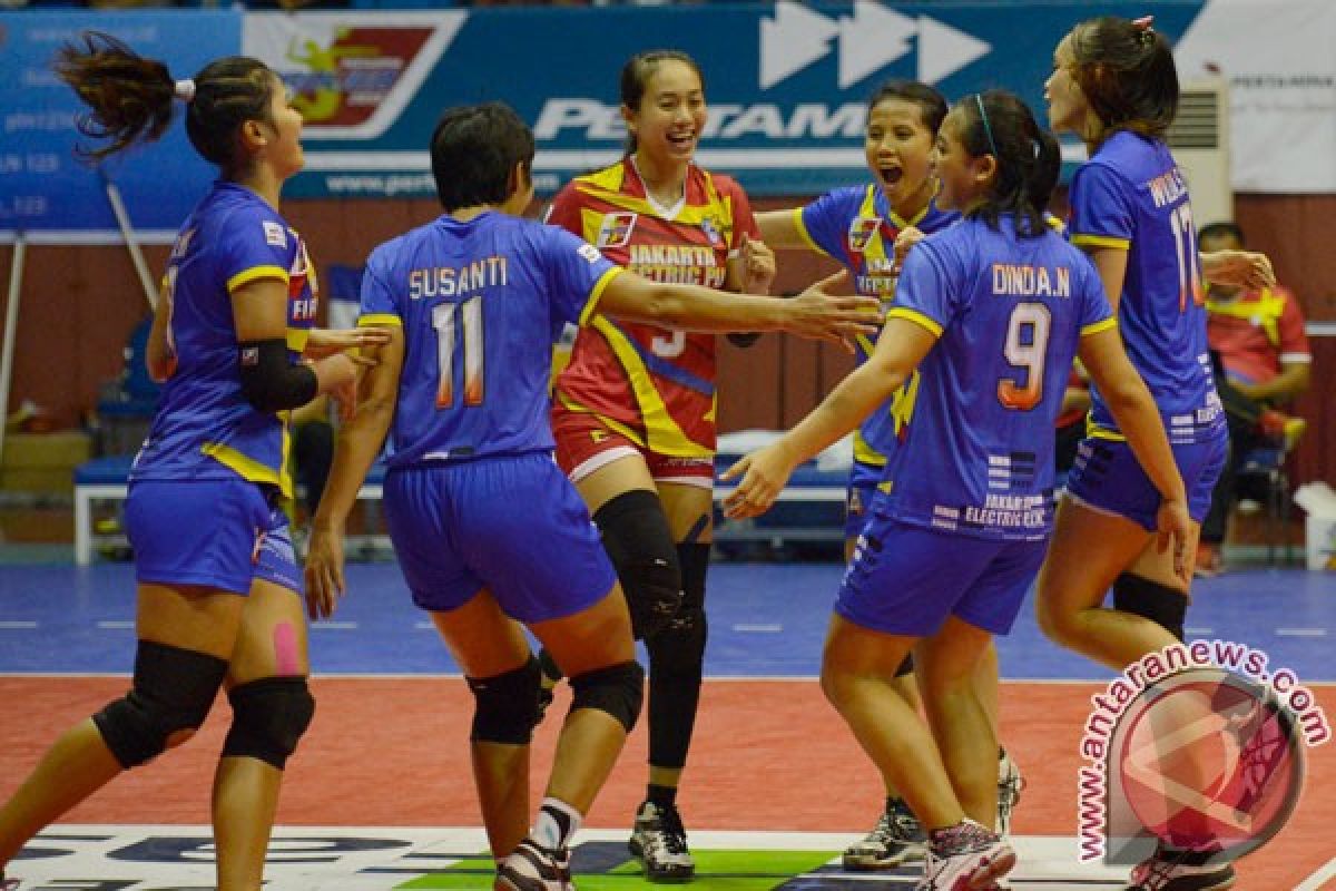 Jakarta Electric sandingkan gelar juara Proliga 2015