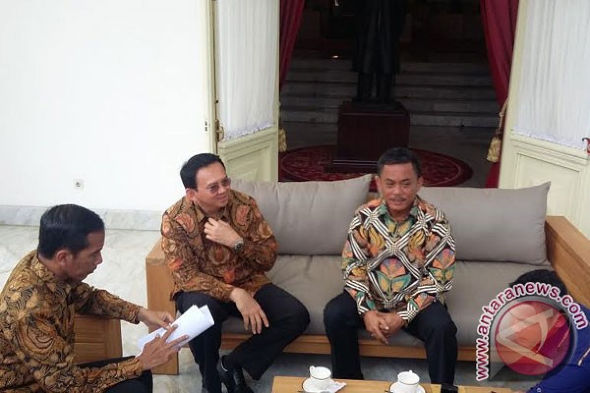 Jokowi pertemukan Ahok dengan Ketua DPRD DKI