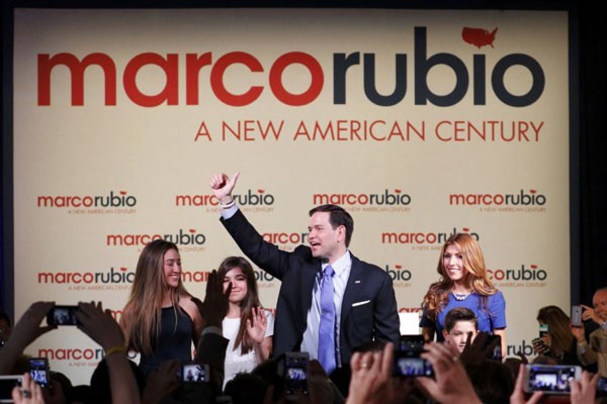 Marco Rubio mendadak jadi bintang debat
