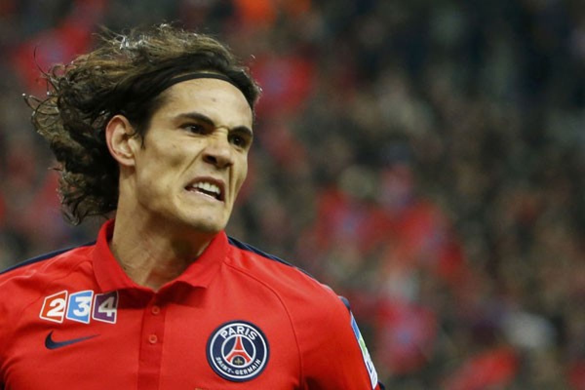 Cavani pencetak gol tersubur di Liga Prancis