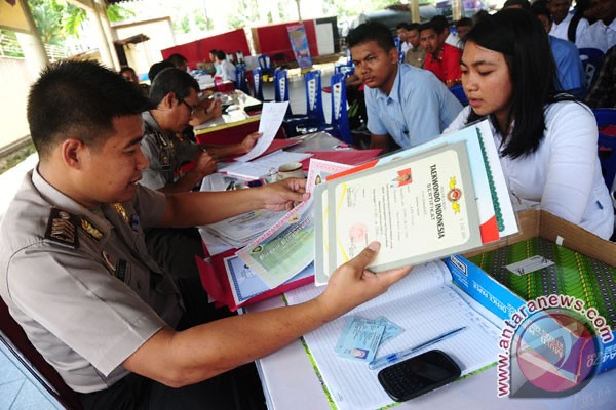 Kapolda tegaskan tidak ada kecurangan penerimaan anggota Polri