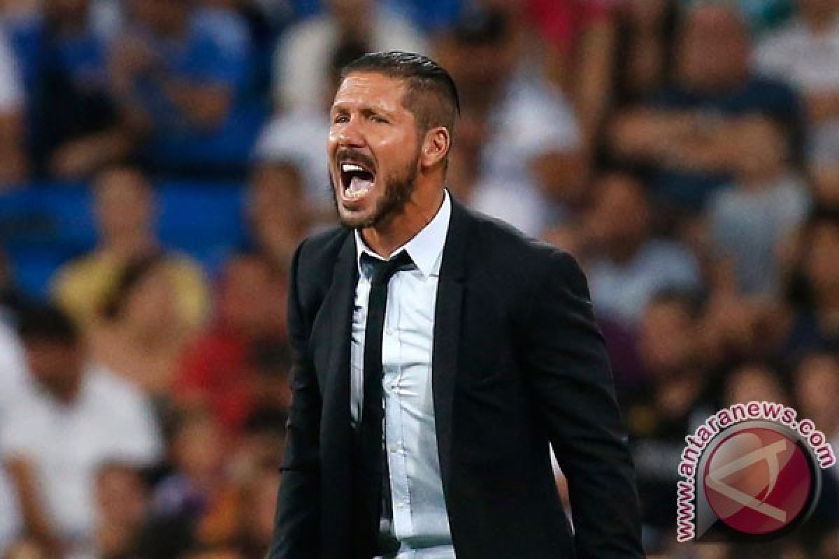 Diego Simeone inginkan stadionnya berisik saat menjamu Arsenal