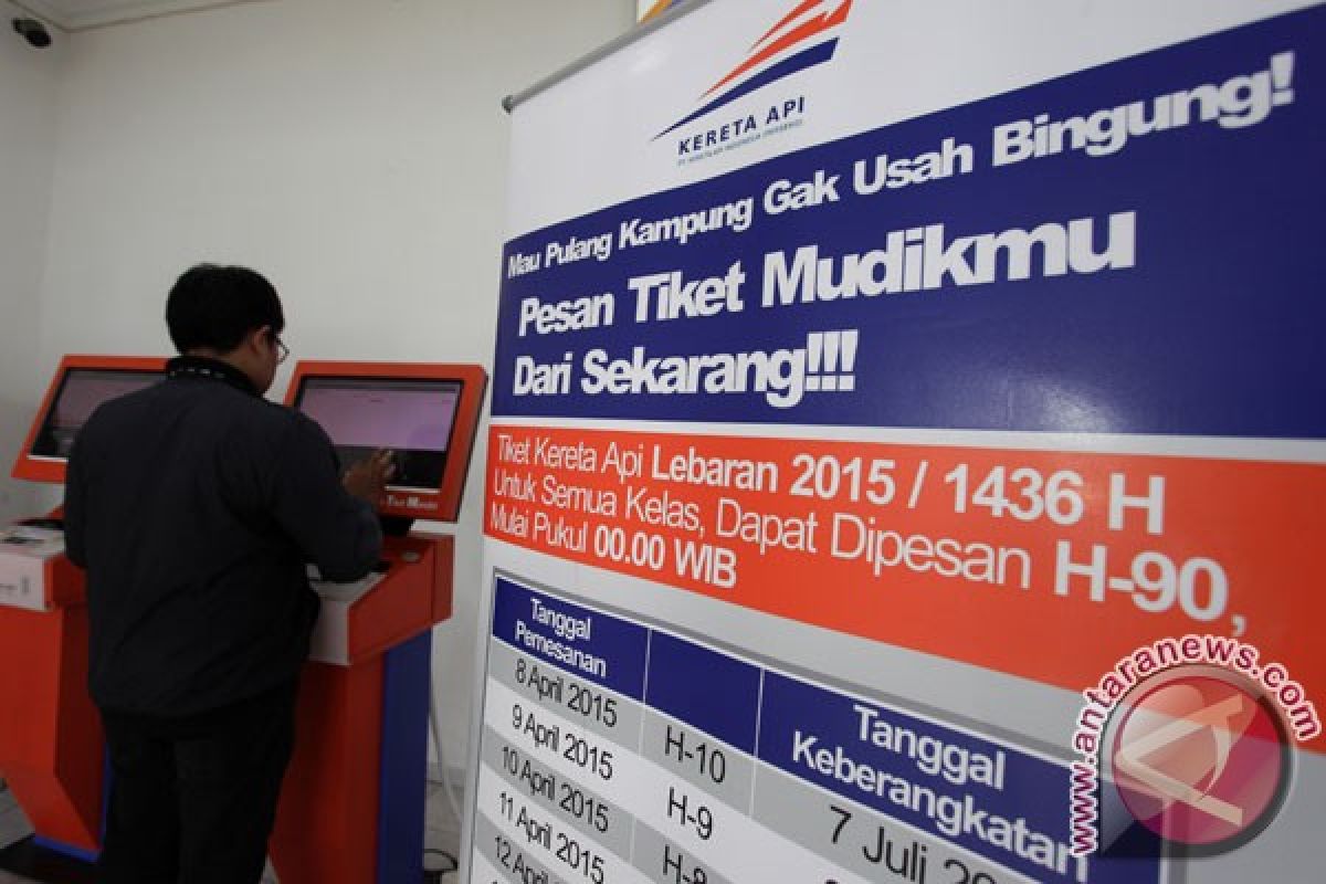 Pemesanan tiket kereta api jelang Imlek normal di Lubuklinggau