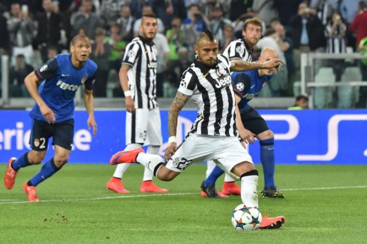 Juventus Taklukkan Monaco Lewat Penalti Vidal