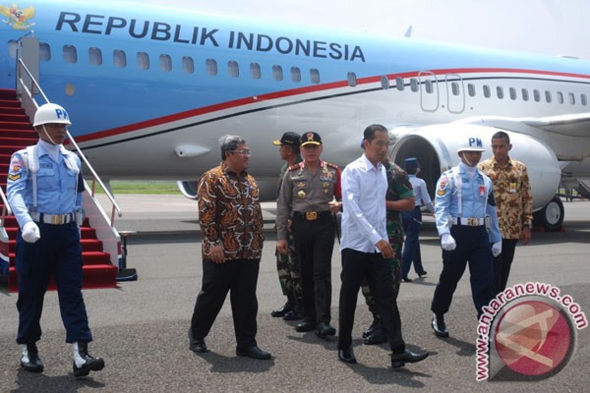 Presiden tinjau tempat peringatan KAA di Bandung