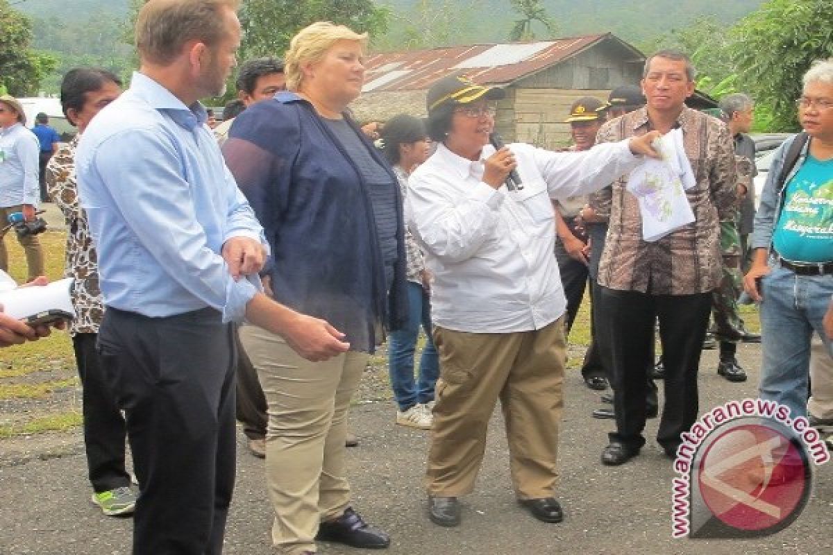 Menteri dampingi PM Norwegia ke hutan Bungo