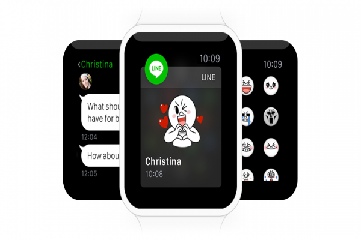 LINE Hadir di Apple Watch
