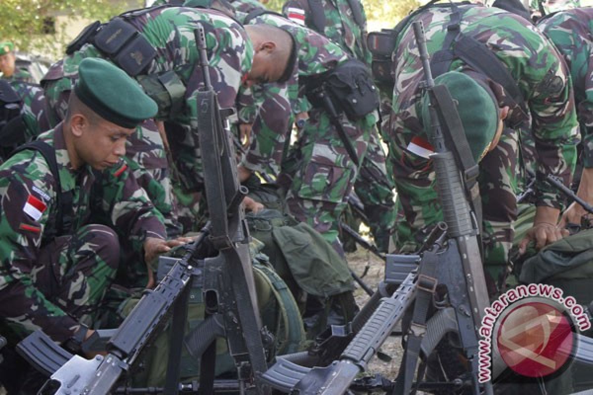 Dua kompi gabungan TNI AD-polisi dikirim ke Karubaga Papua