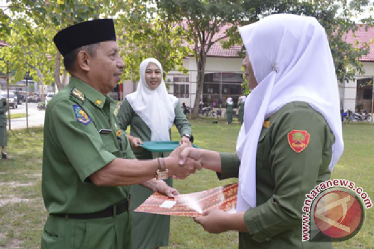 589 Asn Bone Bolango Naik Pangkat 