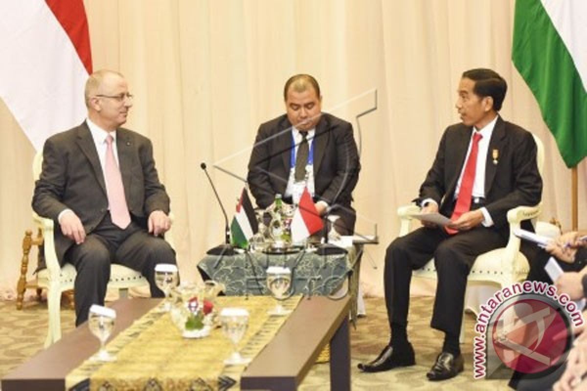 Jokowi-PM Palestina Bahas Kerja Sama Bilateral