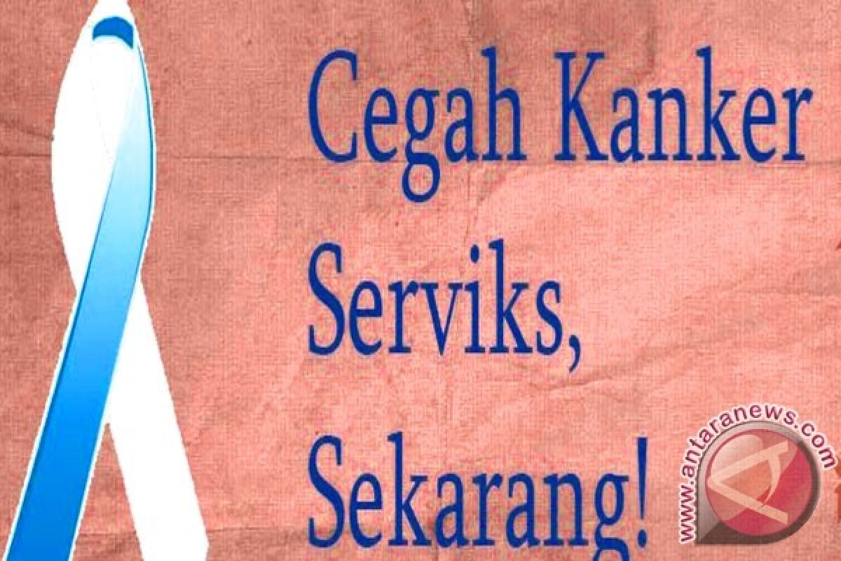 Kanker serviks dapat dicegah dengan pemberian vaksin sejak dini