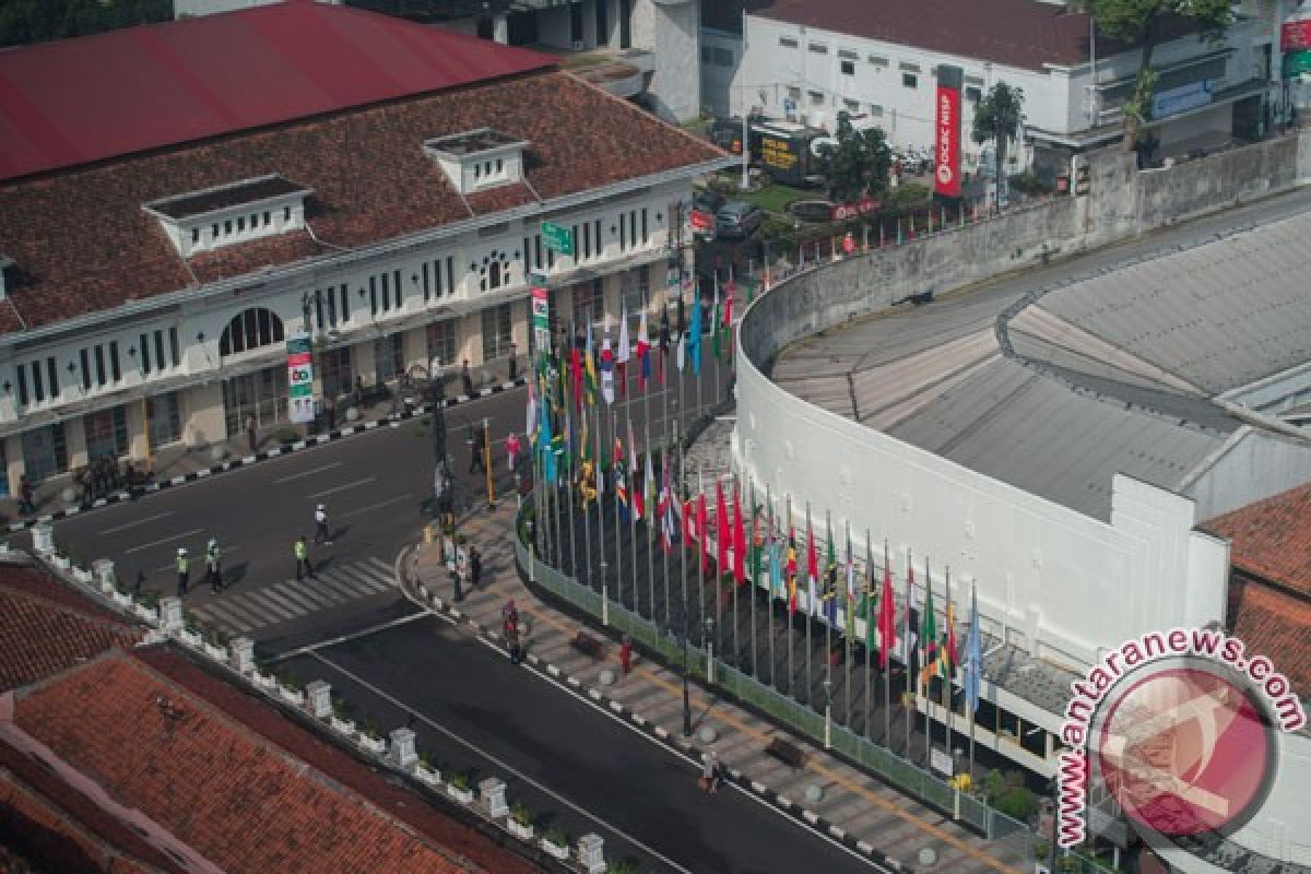 Lalu lintas Bandung lancar saat supir angkot demo