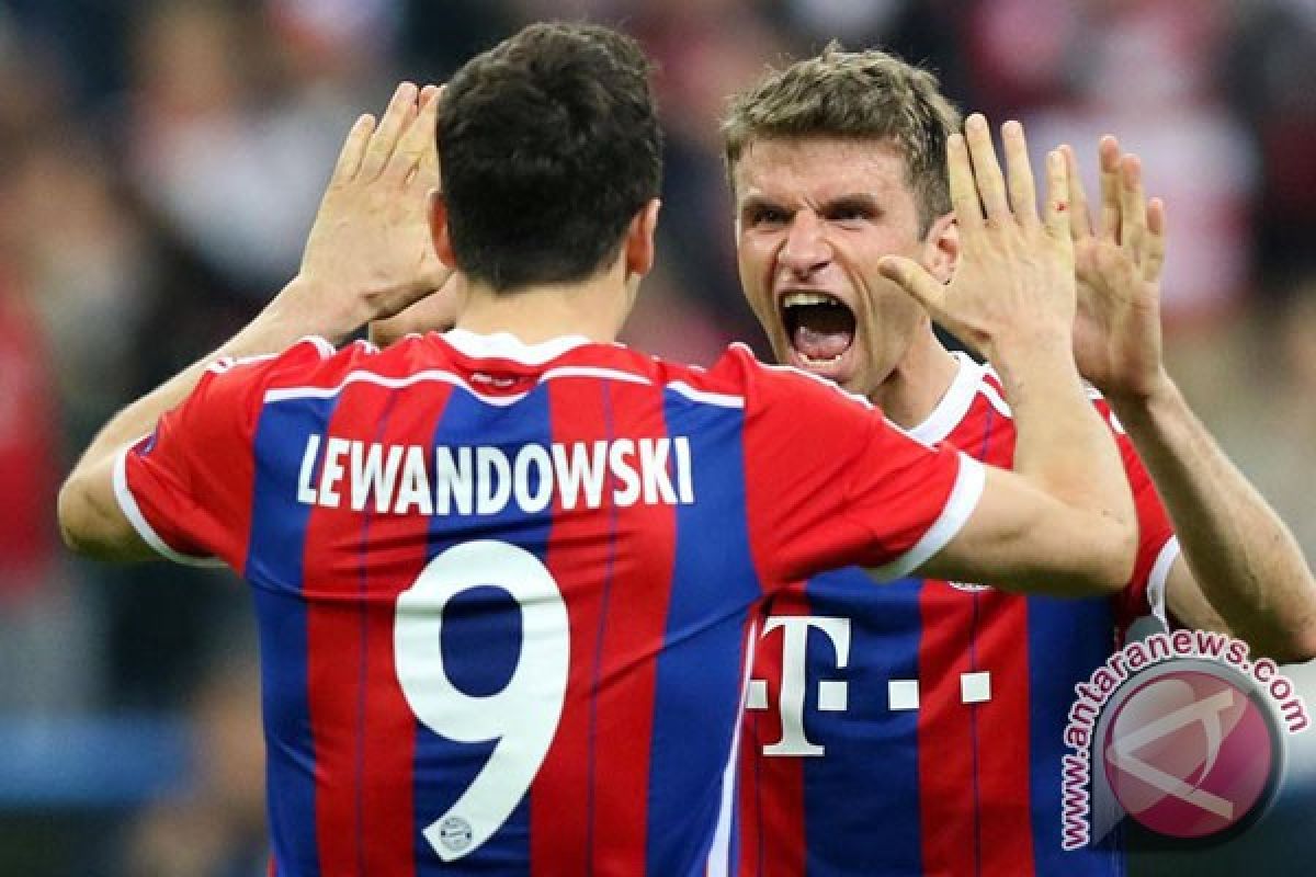 Bayern taklukkan Olympiakos untuk amankan tiket 16 besar