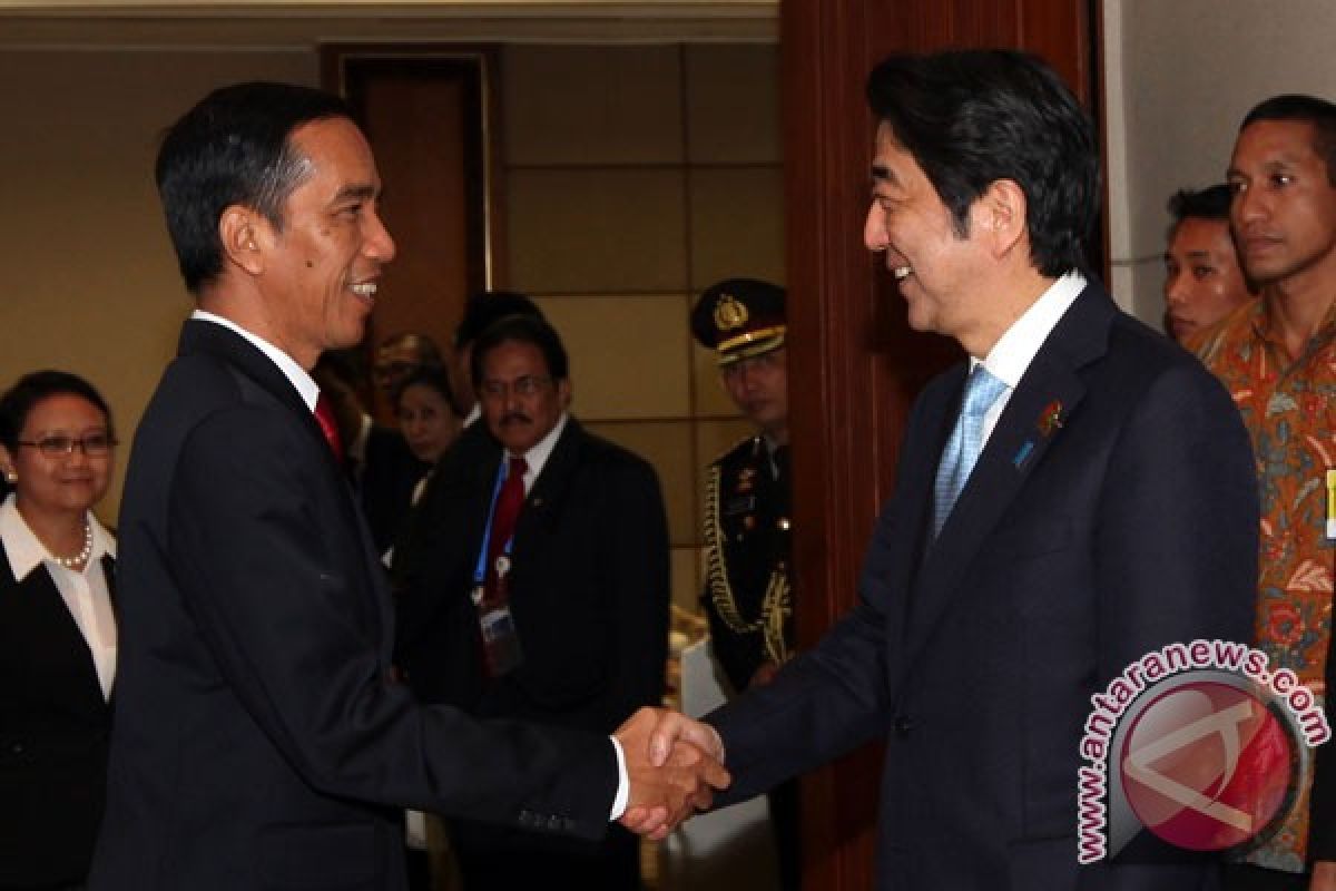 President Jokowi, PM Abe to discuss ways to strengthen economic partnership