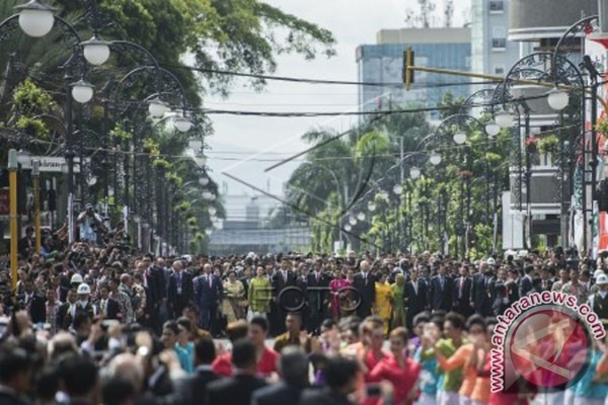 Para pemimpin Asia-Afrika Napak Tilas KAA