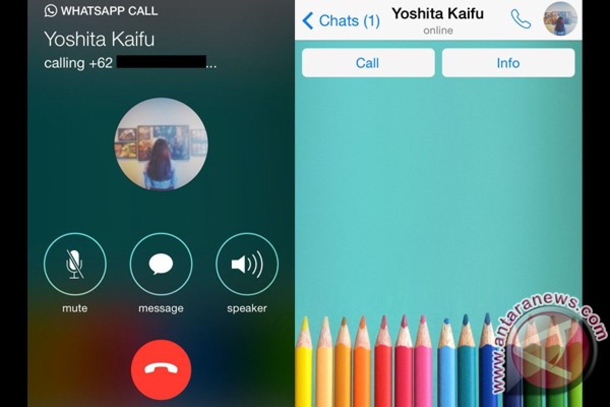 Fitur panggilan suara WhatsApp resmi hadir di iPhone