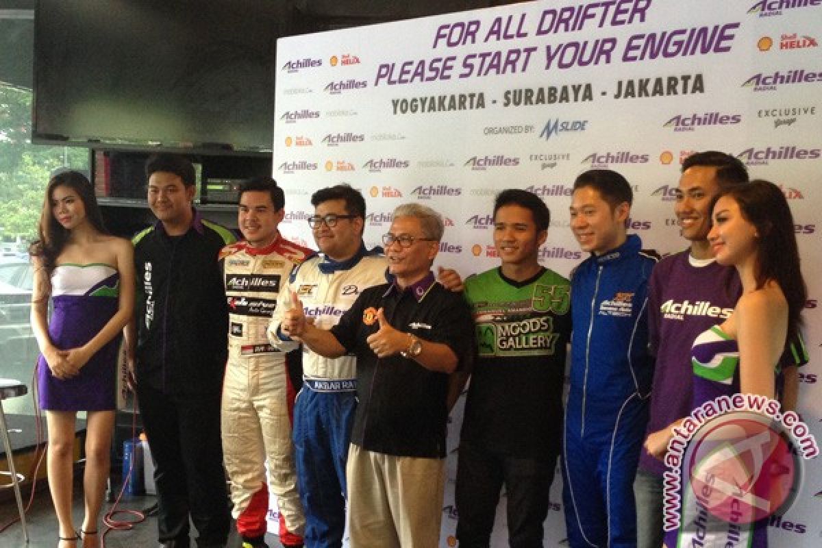 Kompetisi drift Achilles diadakan dalam empat kelas