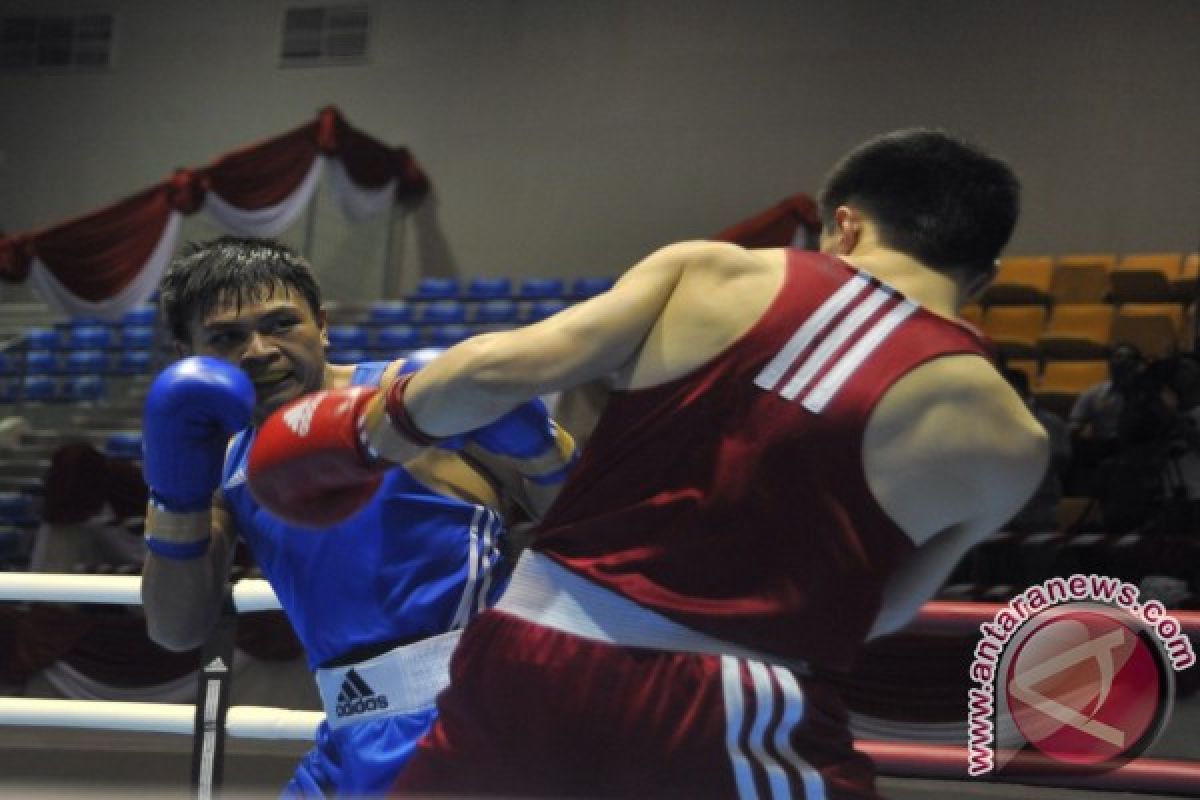 Final Tinju Kelas 65 Kg Piala Presiden