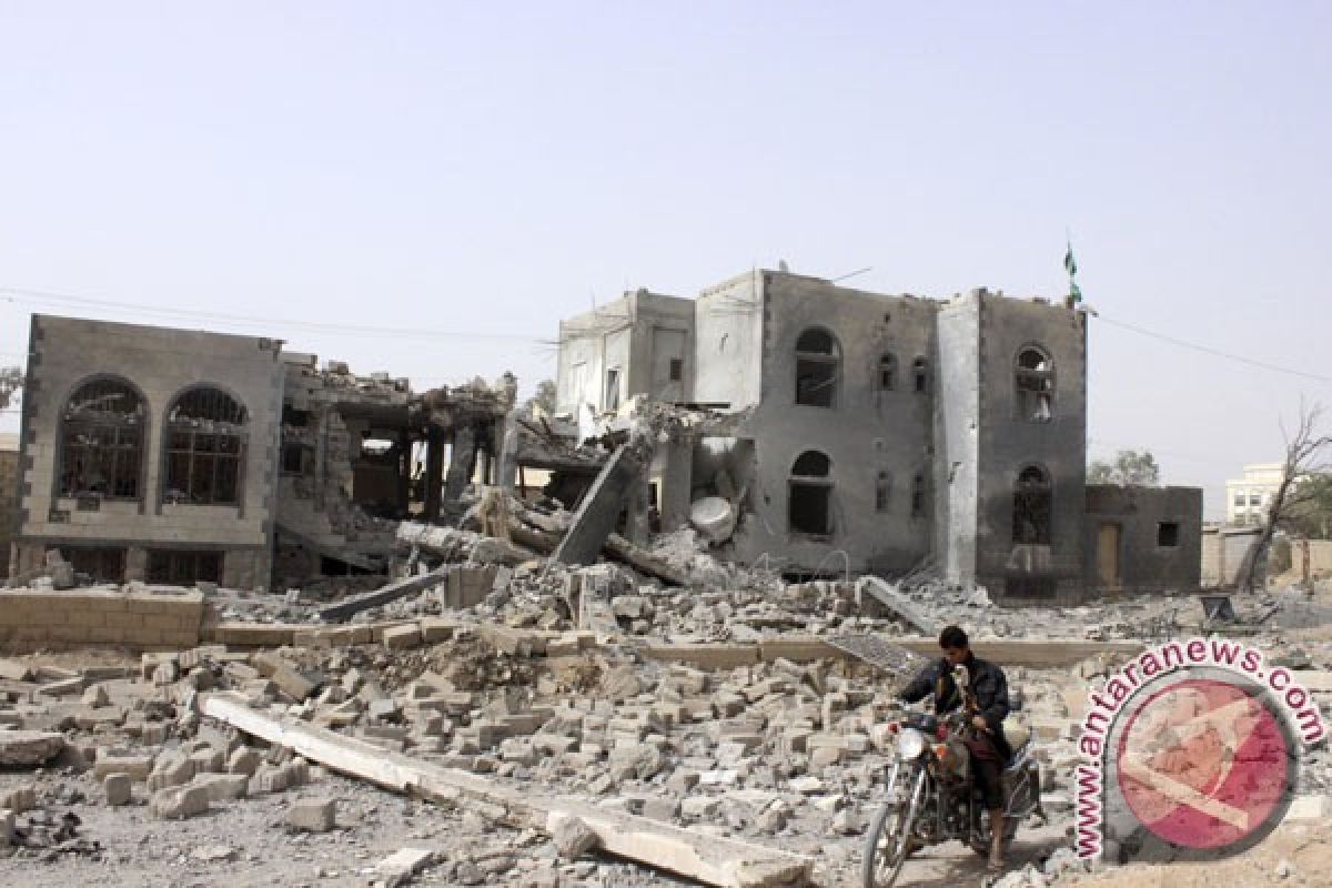 Koalisi pimpinan Saudi di Yaman lancarkan serangan di Sanaa