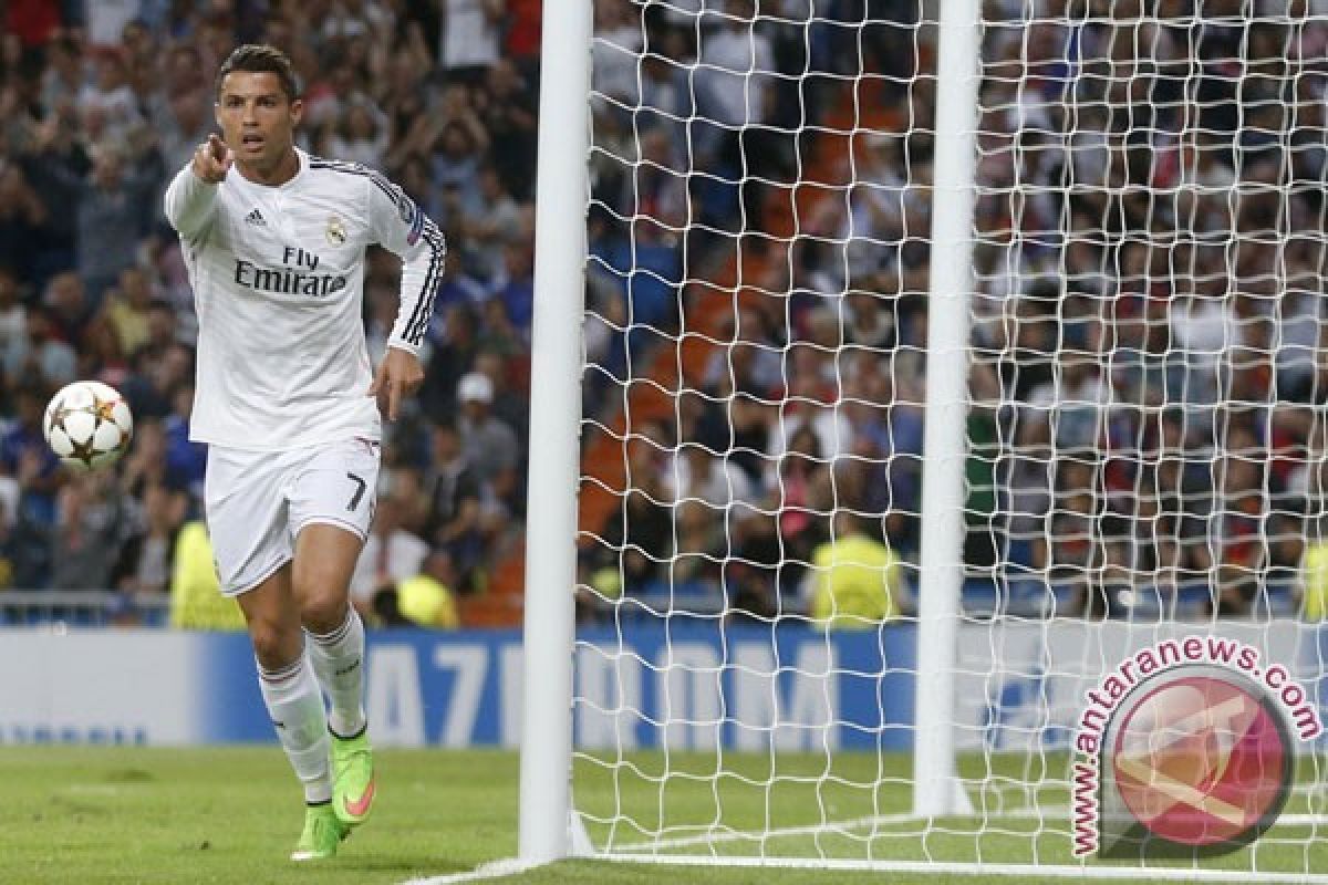 Real Madrid incar kemenangan perdana