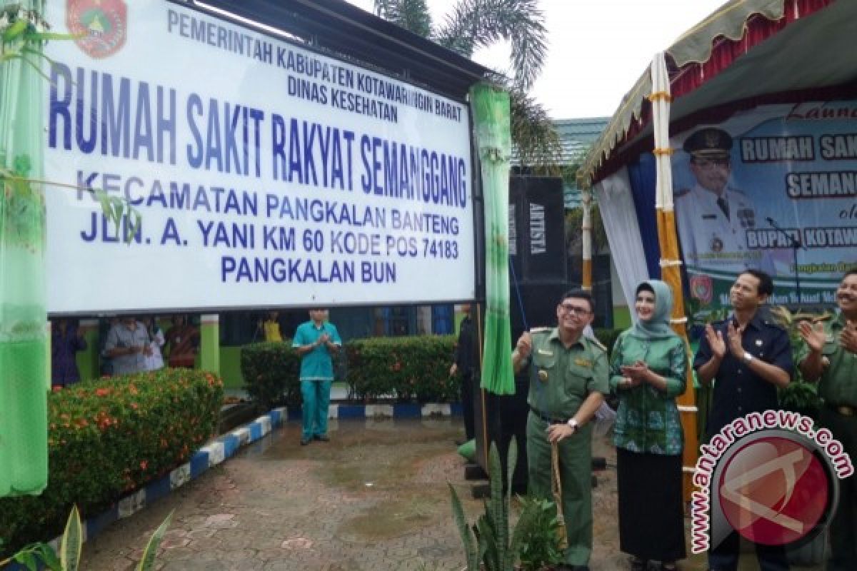 Rumah Sakit Rakyat Pertama di Kalteng Diresmikan di Pangkalan Bun